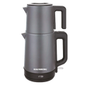 HAUSBERG HB-3636GR Juego de Té 2L Gris Acero Inoxidable