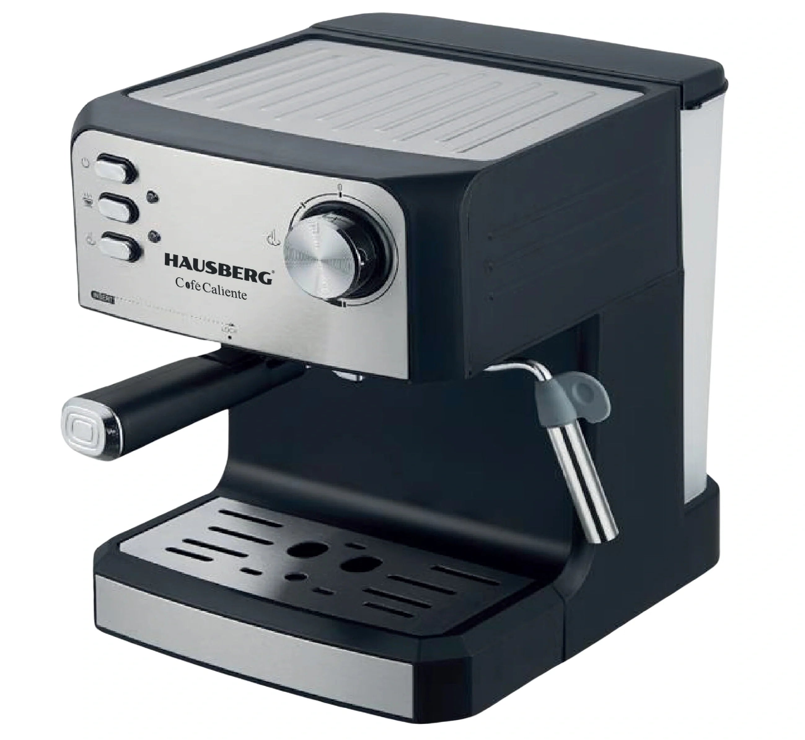 HAUSBERG HB-3723IN Máquina de Espresso 20 Bar RVS 1.6L