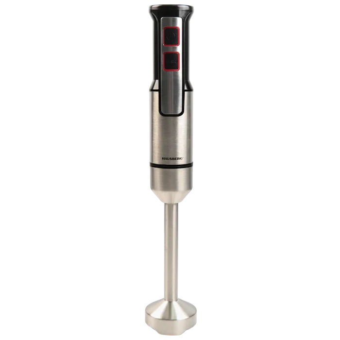 HAUSBERG HB-7668NG Batidora de Mano 1000W Acero Inoxidable con 2 Velocidades Negra