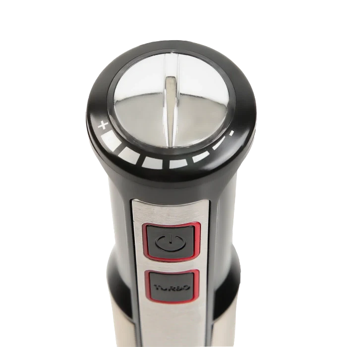 HAUSBERG HB-7668NG Batidora de Mano 1000W Acero Inoxidable con 2 Velocidades Negra