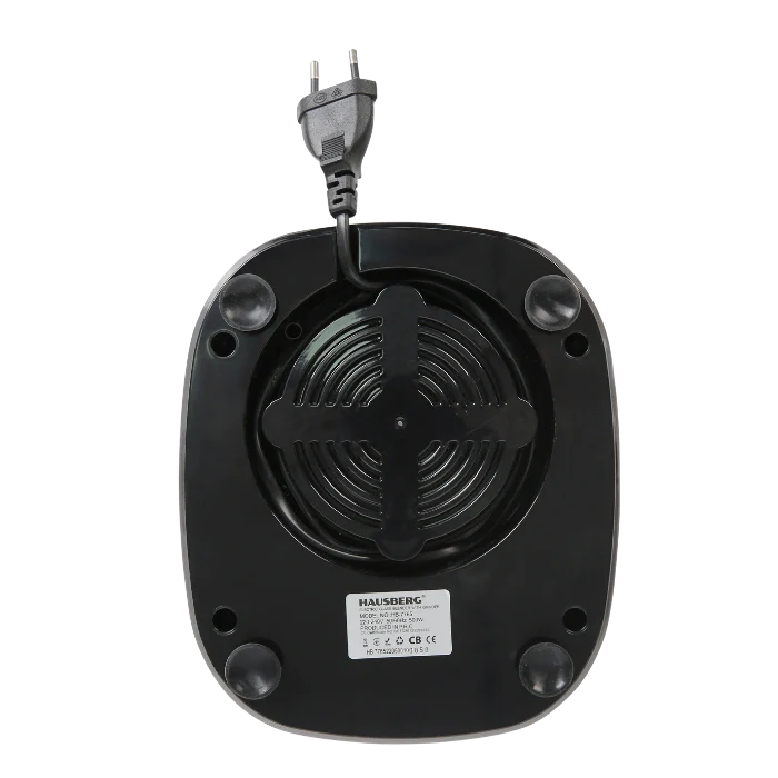 HAUSBERG HB-7765 Licuadora 1.5L con Molinillo de Café 500W Acero Inoxidable