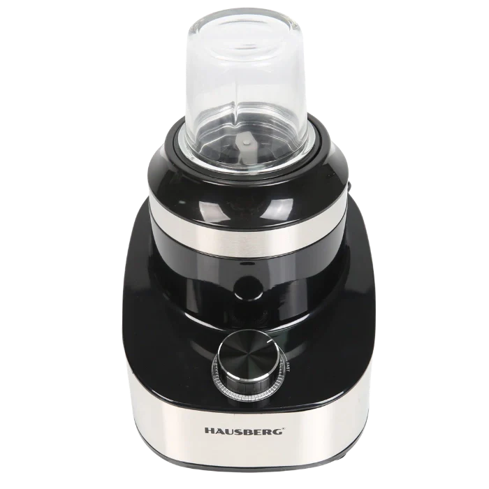 HAUSBERG HB-7765 Licuadora 1.5L con Molinillo de Café 500W Acero Inoxidable